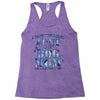 i have two tıtles aunt and dogmom an i rock them both flowers Racerback Tank