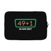 Conor Mcgregor 49+1 Laptop sleeve