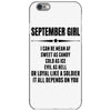 Super September Girl iPhone 6/6s Case