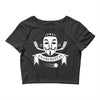 anarchistas Crop Top