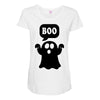 Ghost Boo Maternity Scoop Neck T-shirt