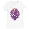 space jam jordan Ladies Fitted T-Shirt