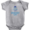 keep calm and grandaddy on! Baby Bodysuit