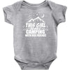 This Girl Loves Camping With Her Friends Baby Onesie