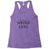Winter (f80) Racerback Tank