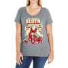 incredible sloth Ladies Curvy T-Shirt