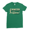 Cancer Picked The Wrong Diva Ladies Fitted T-Shirt