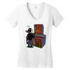 whack a survivor Women's V-Neck T-Shirt