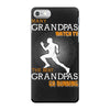 the best grandpas go running iPhone 7 Case