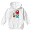 pac skull copy Youth Hoodie