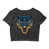 tiger fire Crop Top