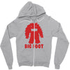 big foot Zipper Hoodie