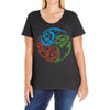 balance of power clearance Ladies Curvy T-Shirt