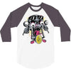 skull biker 3/4 Sleeve Shirt