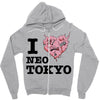 i love neo tokyo Zipper Hoodie