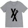 mgk t xx shirt flower black rose V-Neck Tee
