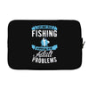 go fishing Laptop sleeve