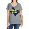 texas for michigan - limited edition Ladies Curvy T-Shirt