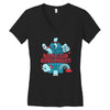 by the power of literature Women's V-Neck T-Shirt