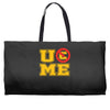 u c me john cena Weekender Totes