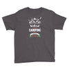 Weekend Forecast Camping With A Chance Of Drinking Youth Tee