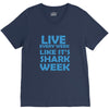 shark week live every week V-Neck Tee