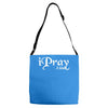 i pray 2 god Adjustable Strap Totes