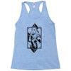 card girl deat game Racerback Tank