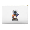 who loves german shepherd Accessory Pouches