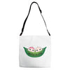 Two Peas In a Pod Twin Babies Adjustable Strap Totes