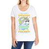 5  unicorn stab idiots Ladies Curvy T-Shirt