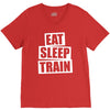 v5 eat sleep train V-Neck Tee