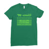 delorean trail Ladies Fitted T-Shirt