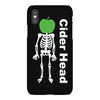 ciderhead cider drinking skeleton and apple iPhoneX