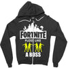 Floss Like A Boss Zipper Hoodie