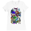 i ain't afraid of no ghosts Ladies Fitted T-Shirt