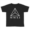 mmxi roman numerals triangle Toddler T-shirt