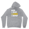 eat sleep league Hoodie