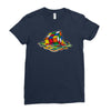 rubik's cube Ladies Fitted T-Shirt