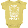 Never Underestimate Dog Rescuer Who Was Born May Baby Onesie