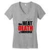 the heat death of the universe Women's V-Neck T-Shirt
