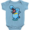 blue crocodile! Baby Onesie