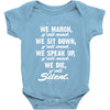 blk power Baby Bodysuit