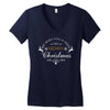 we wish you a very merry christmas Women's V-Neck T-Shirt