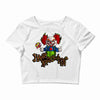 halloween clown Crop Top