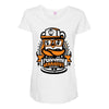 streetwear Maternity Scoop Neck T-shirt