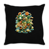 mommy!!! my candy is stolen by zombie Throw Pillow