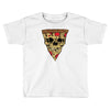 pizza skull Toddler T-shirt