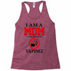 I Am A Mom Against Vaping Racerback Tank