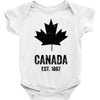 Canada Established 1867 Baby Bodysuit
